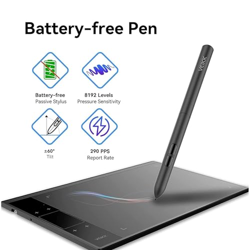 Veikk A30 10 x 6" Grafik Tablet