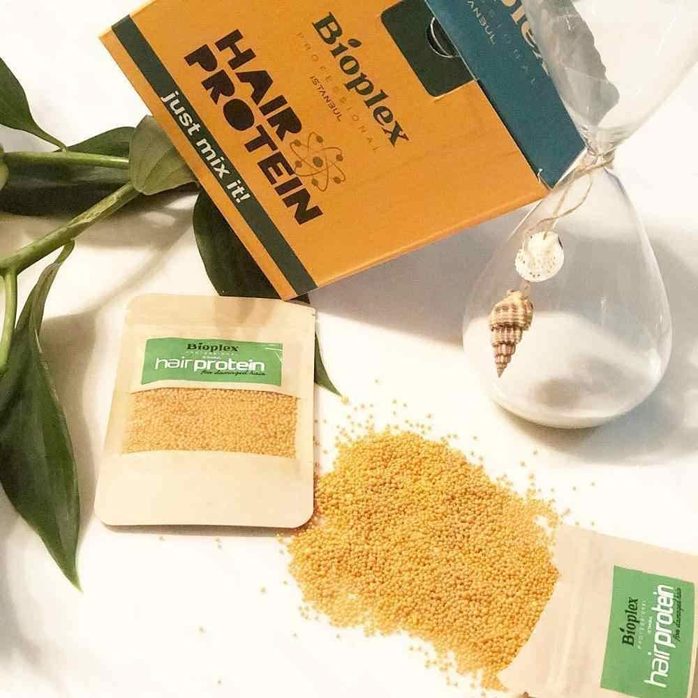 Bioplex Saç Bakım Proteini Hair Protein Saç Açma Ve Boya Işlemlerinde Yıpranmalara Karşı Özel Ürün 100gr