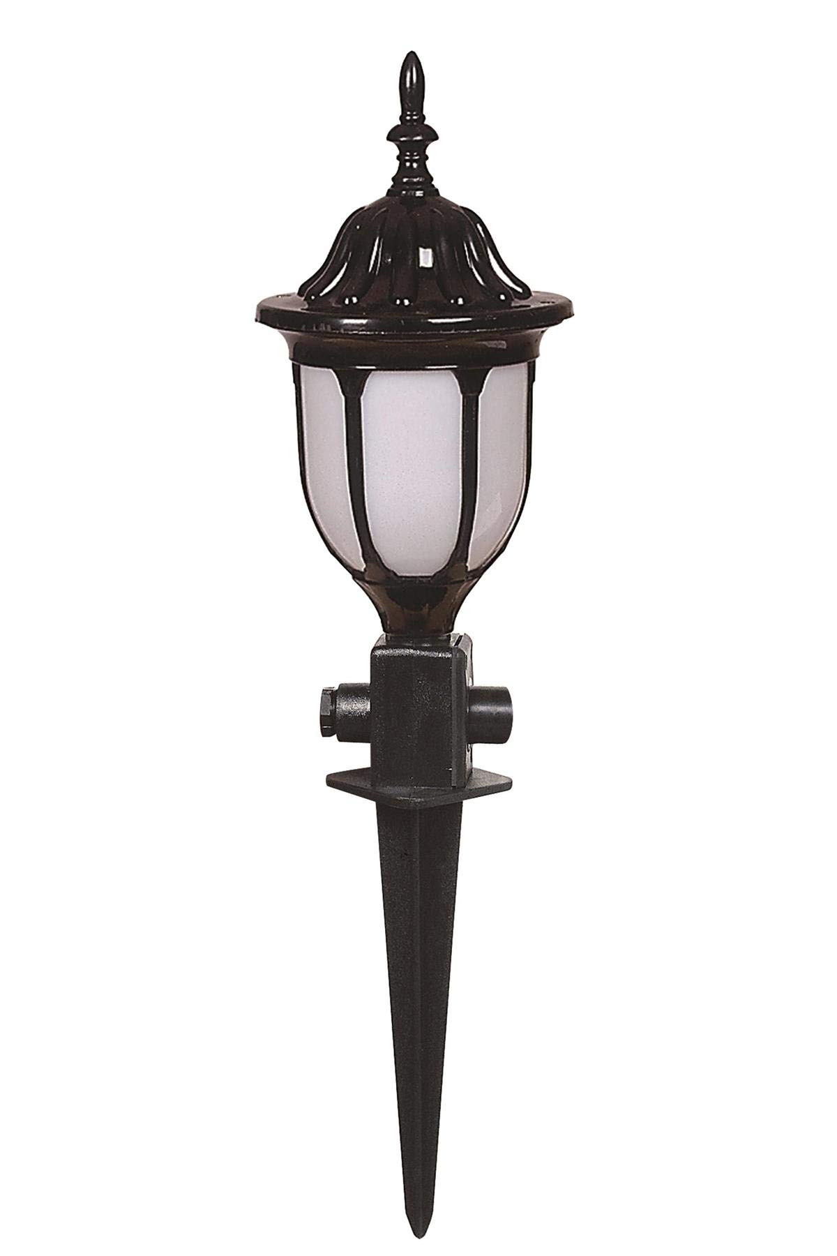 AVONNI BBO-68165-BSY Siyah Elektrostatik Toz Boyalı Dış Mekan Aydınlatma, E27, ABS, Akrilik Cam, 16cm