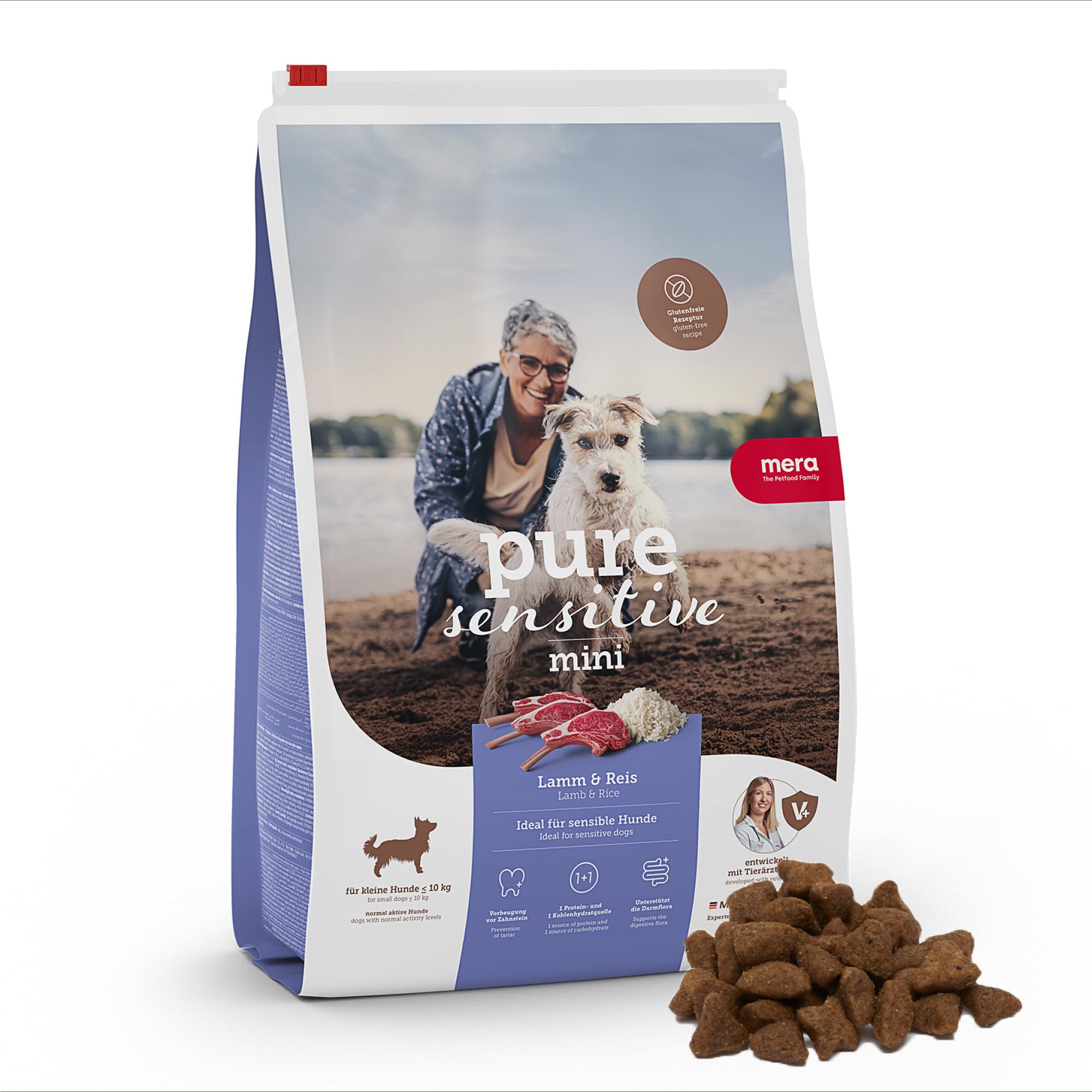 MERA Pure Sensitive Kuzulu Mini Irk Köpek Maması 4 Kilogram