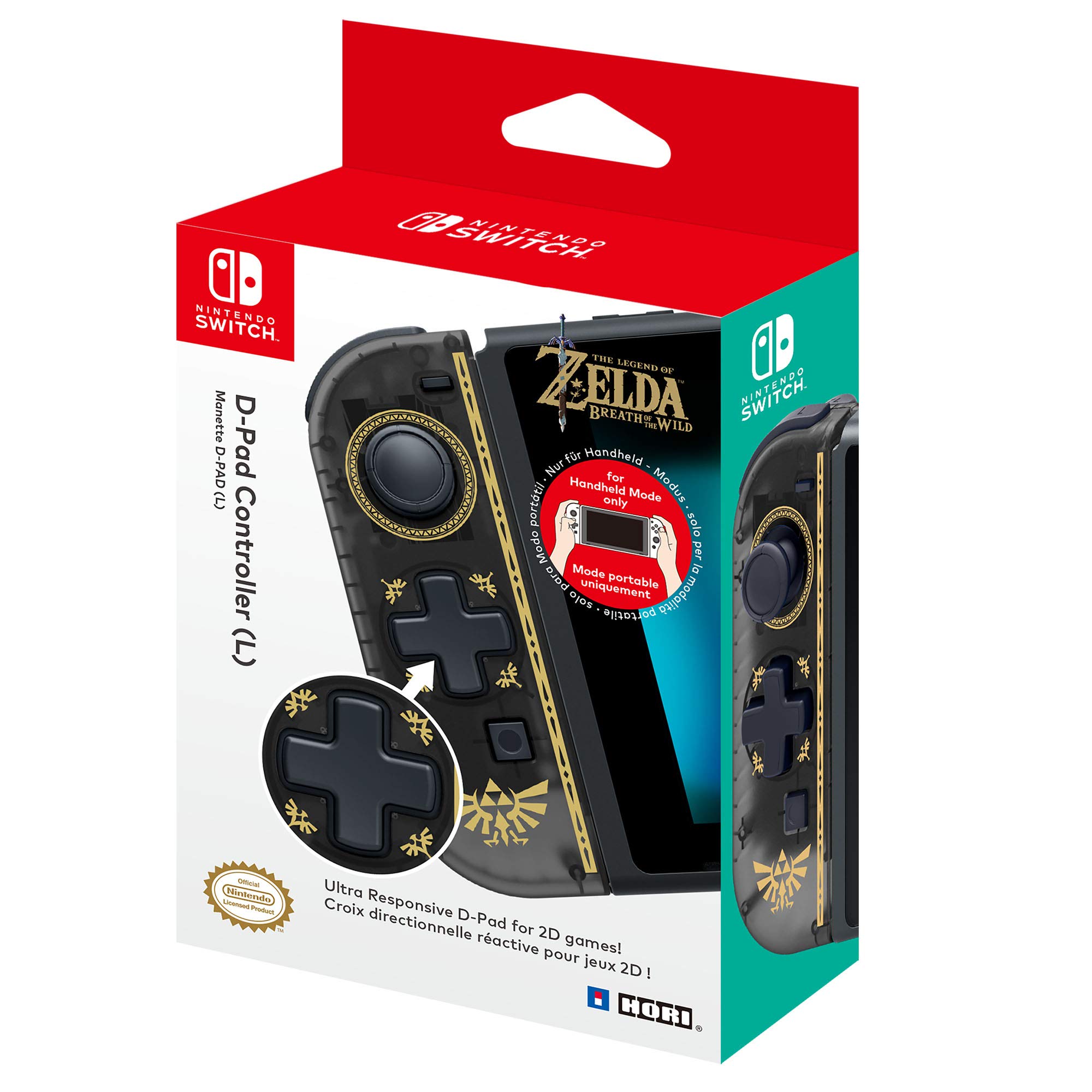 HORI D-Pad (Zelda) D-Pad (Zelda) D-Pad (L) Nintendo Switch için - Resmi Lisanslı
