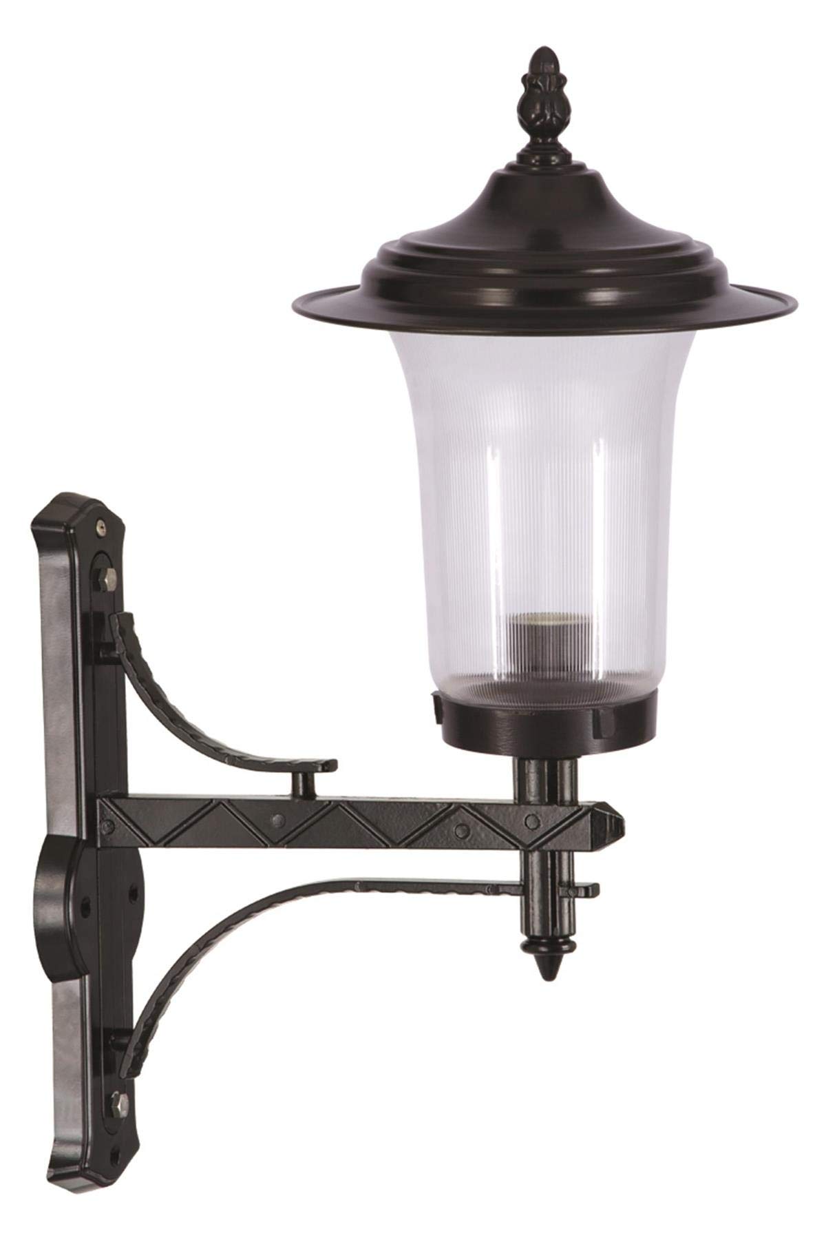 AVONNI BAP-68082-BSY Siyah Elektrostatik Toz Boyalı Dış Mekan Aydınlatma, E27, Aluminyum, Döküm Dip,