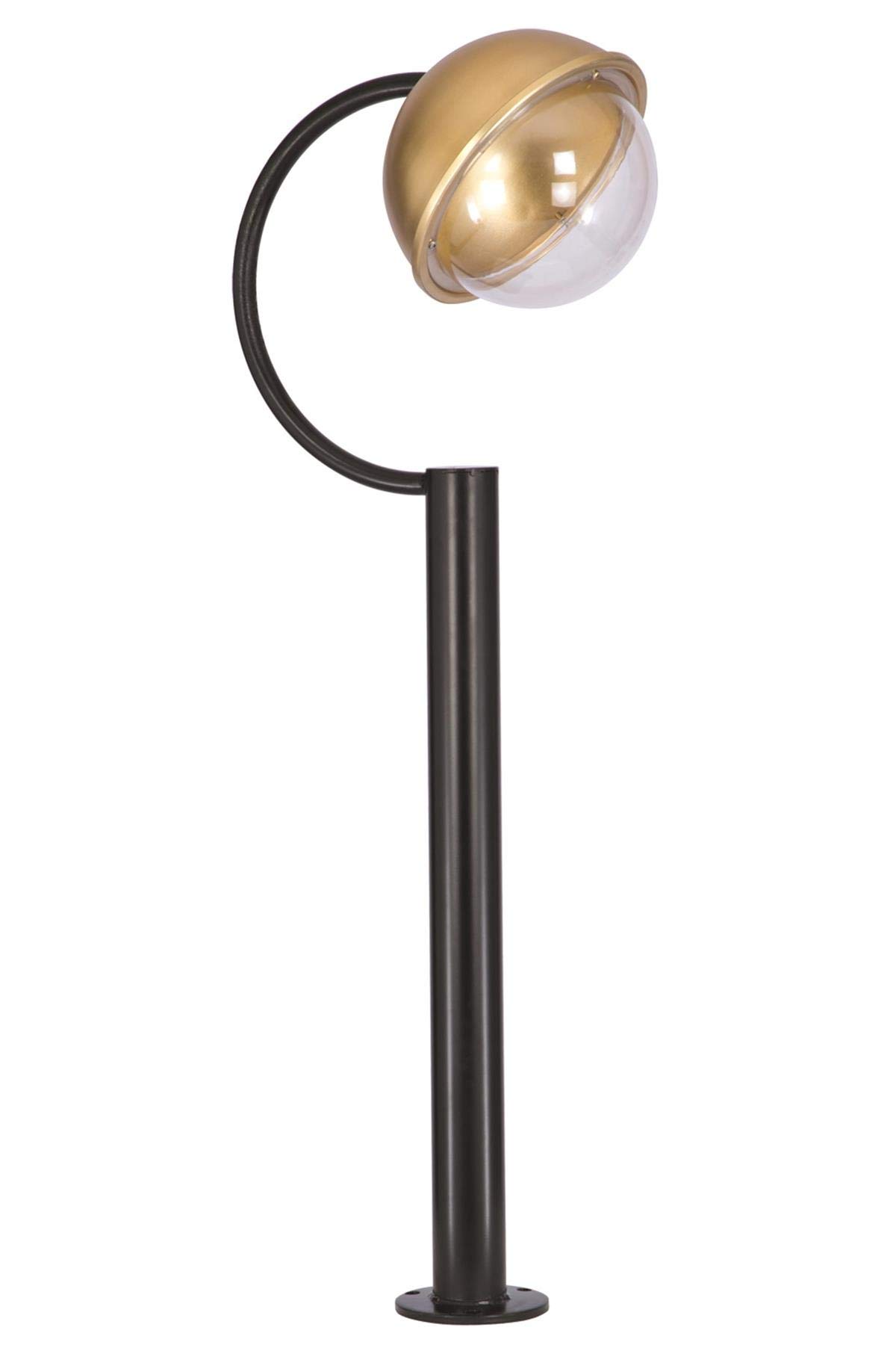 AVONNI BSU-68060-BSY-M2 Sarı/Siyah Elektrostatik Toz Boyalı Dış Mekan Aydınlatma, E27, Aluminyum, Polikarbon Cam, 45cm