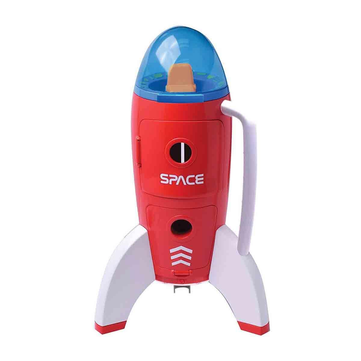 Playmind Sun-Pmd-Uzay Set Astro Venture Uzay Roketi 1Araç/2 Figür, Ses/Işık