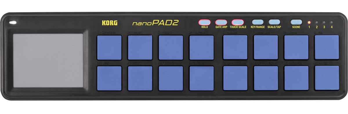 Korg NanoPAD2 BLYL Pad Kontrol