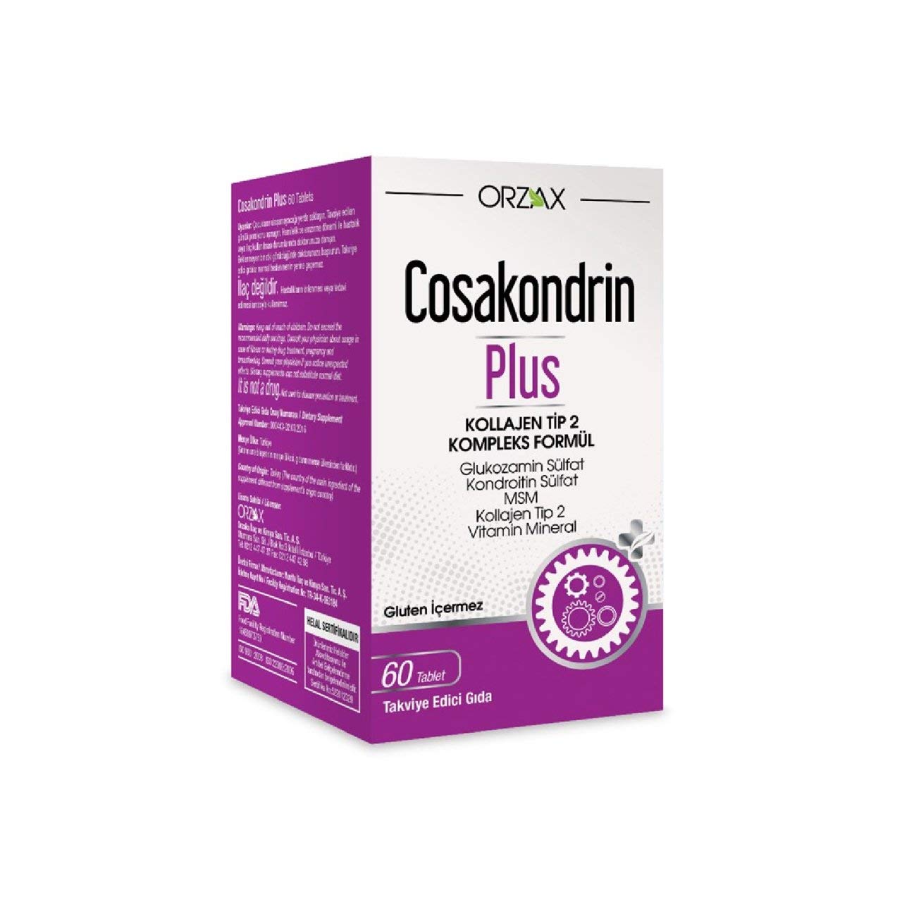 Ocean Orzax Cosakondrin Plus 60 Tablet