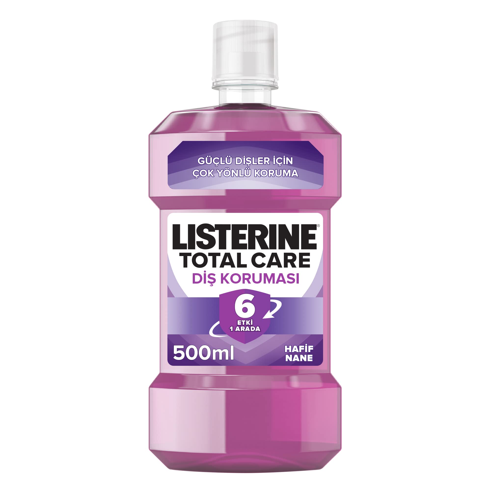 listerine total care diş korumasi ağız bakım suyu 500 ml