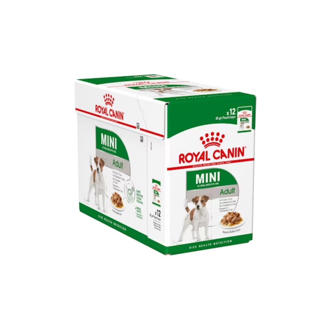 Royal Canin Mini Adult Köpek Maması, Küçük Irk, Yetişkin, 12 x 85 G