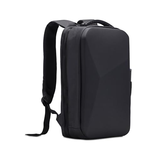 Classone GA-0010 Gauntlet V1 Sert Kabuk Serisi 15.6 inch Uyumlu WTX Pro Su Geçirmez Kumaş Laptop Çantası -Siyah