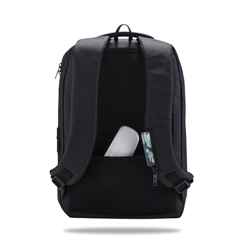 Classone GA-0010 Gauntlet V1 Sert Kabuk Serisi 15.6 inch Uyumlu WTX Pro Su Geçirmez Kumaş Laptop Çantası -Siyah