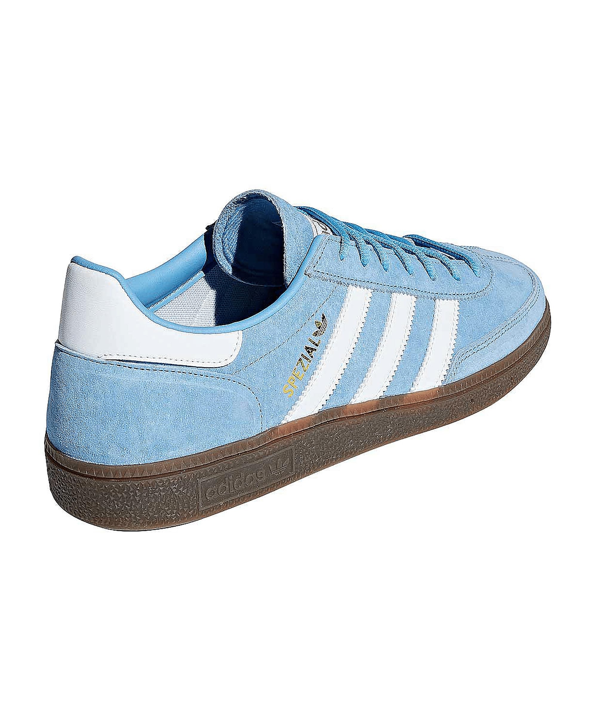 adidas Handball Spezial Erkek Spor Ve Outdoor Ayakkabısı, Mavi Ltblue/Ftwwht/Gum5 Bd7632, 45.5