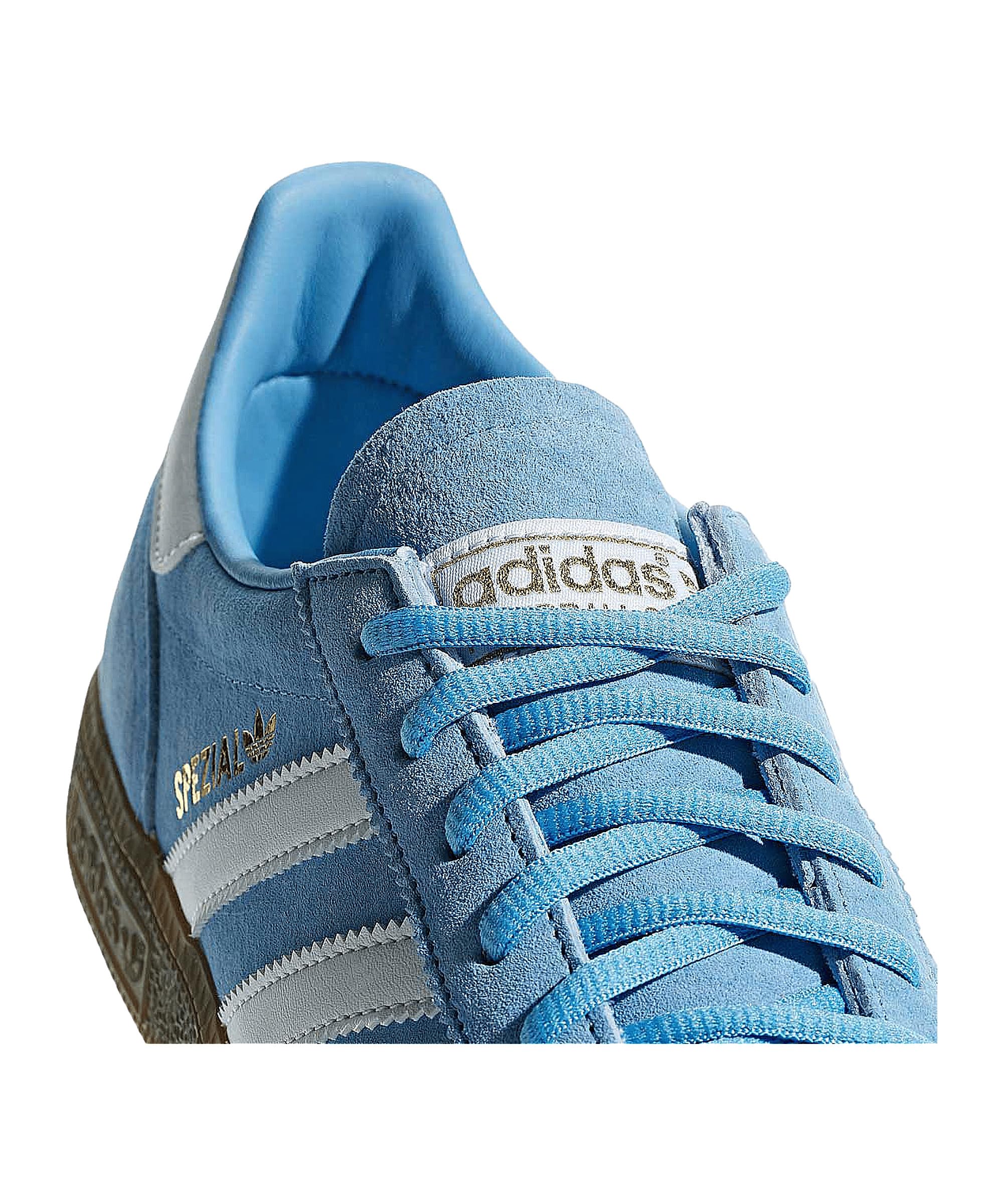 adidas Handball Spezial Erkek Spor Ve Outdoor Ayakkabısı, Mavi Ltblue/Ftwwht/Gum5 Bd7632, 45.5
