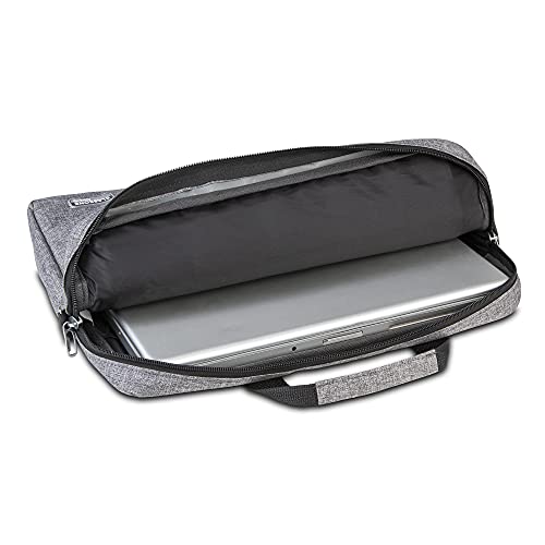 Classone Romeo Serisi TL2004 15.6 inch Uyumlu Su Geçirmez Kumaş, Notebook, Laptop , El Çantası- Gri
