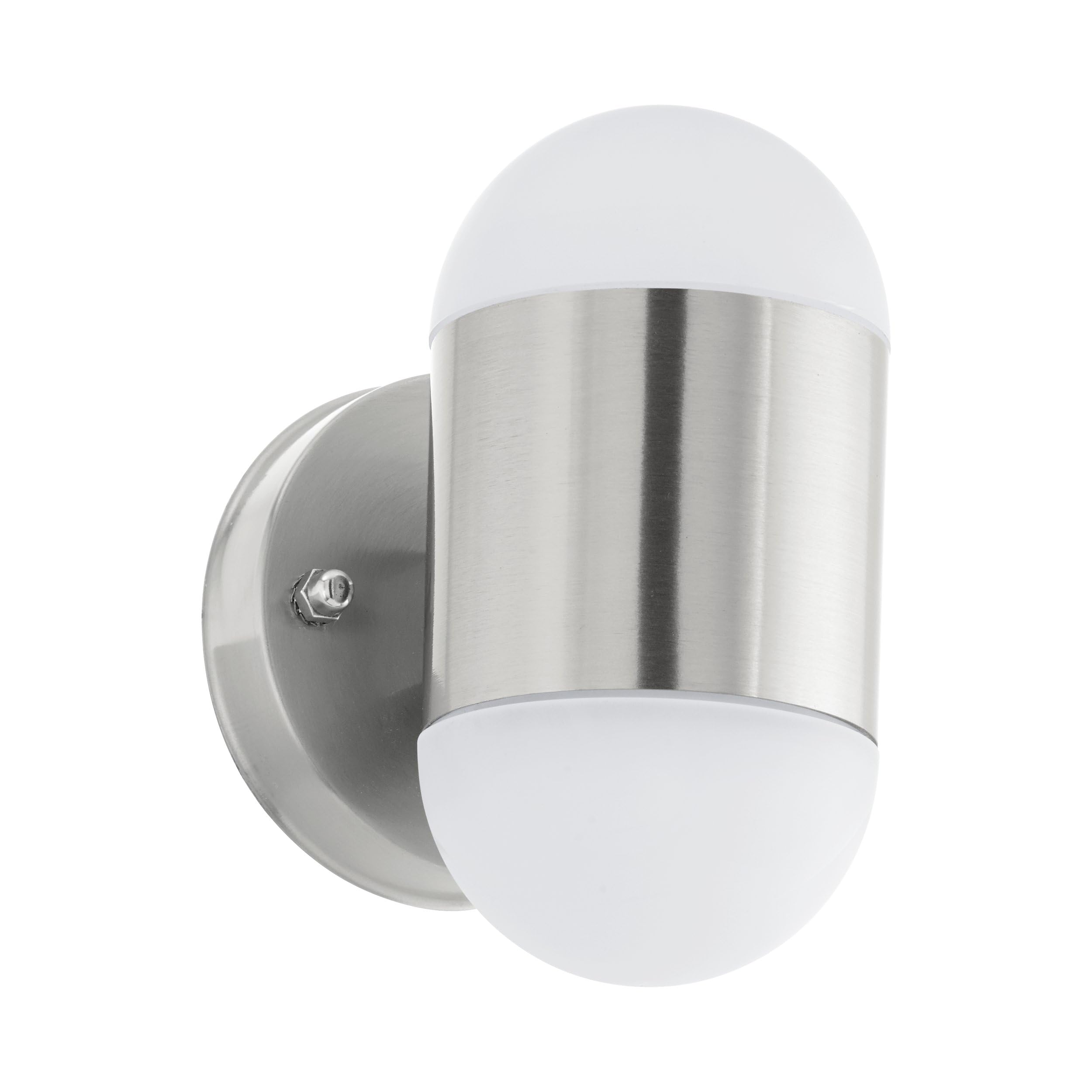 Eglo My Light My Style 75392 "Merola" Paslanmaz Çelik Dış Mekan Bahçe Aydınlatması Aplik Ip44