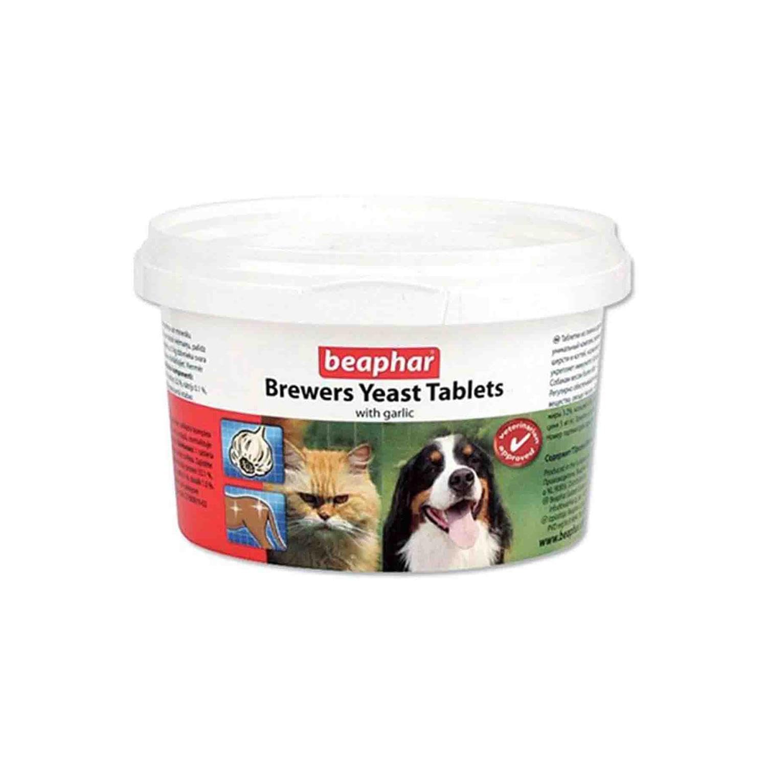 Beaphar Brewers Yeast Kedi Köpek Sarımsaklı Maya Tableti 250 Tablet