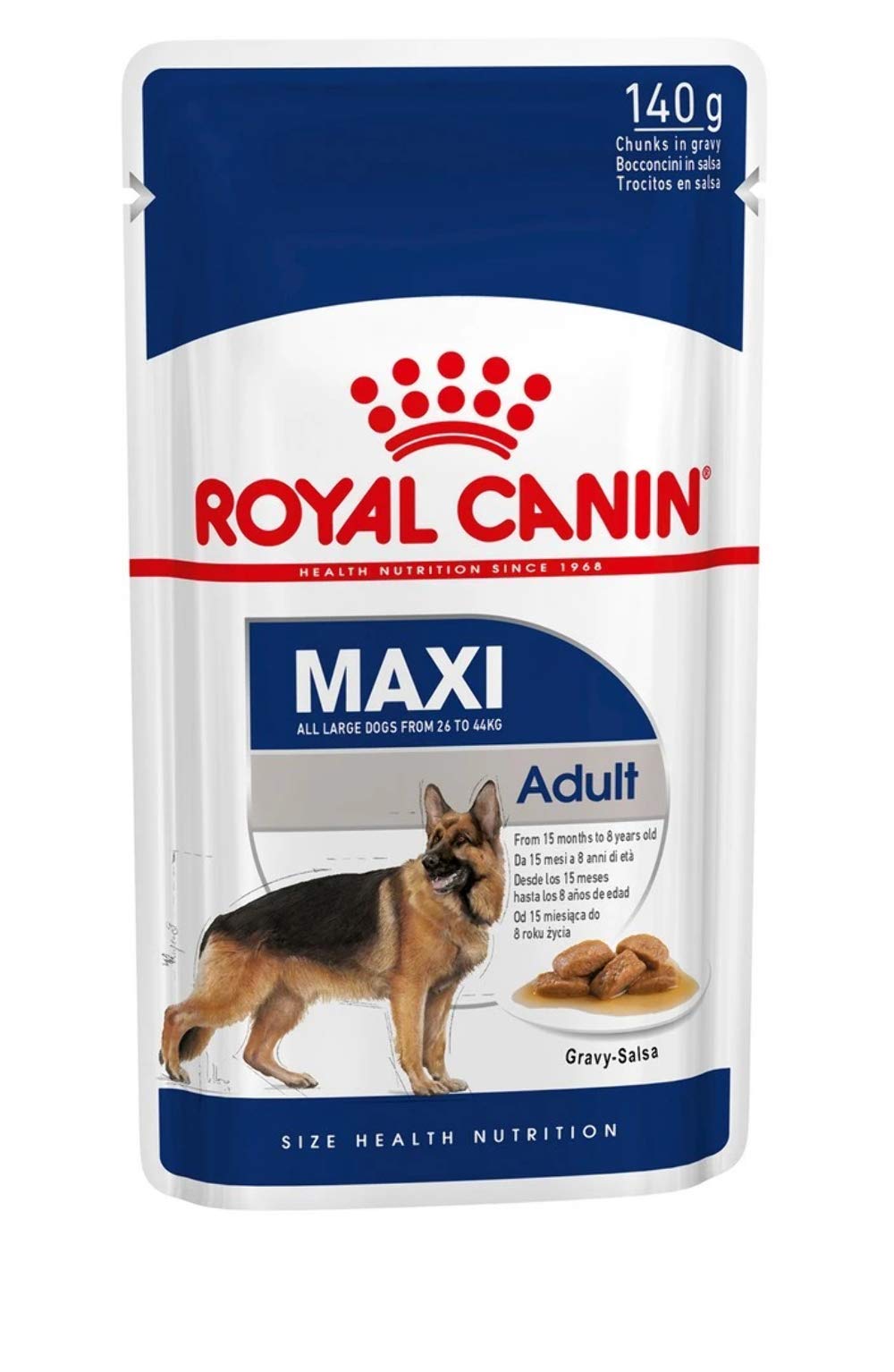 Royal Canin Maxi Adult Gravy Yetişkin Köpek Yaş Maması 140 gr x 10 Adet