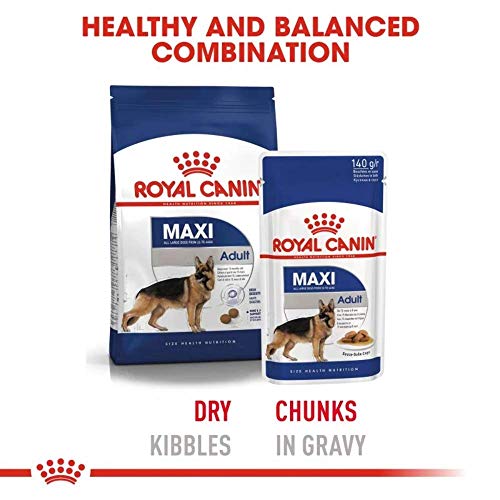 Royal Canin Maxi Adult Gravy Yetişkin Köpek Yaş Maması 140 gr x 10 Adet