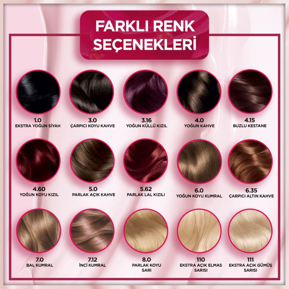Garnier Çarpıcı Renkler Yoğun Kalıcı Saç Boyası No 6.0 Yoğun Koyu Kumral