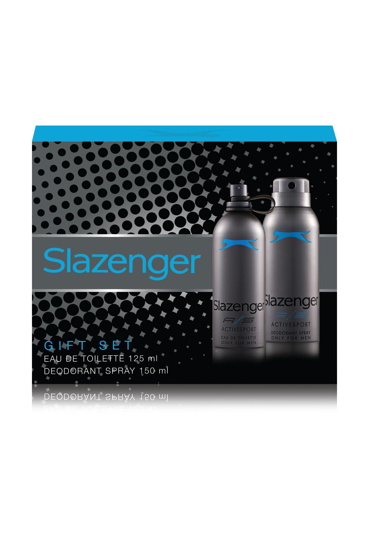 Slazenger Active Sport Eau de Toilette Set, (Mavi, 125+150 ml)