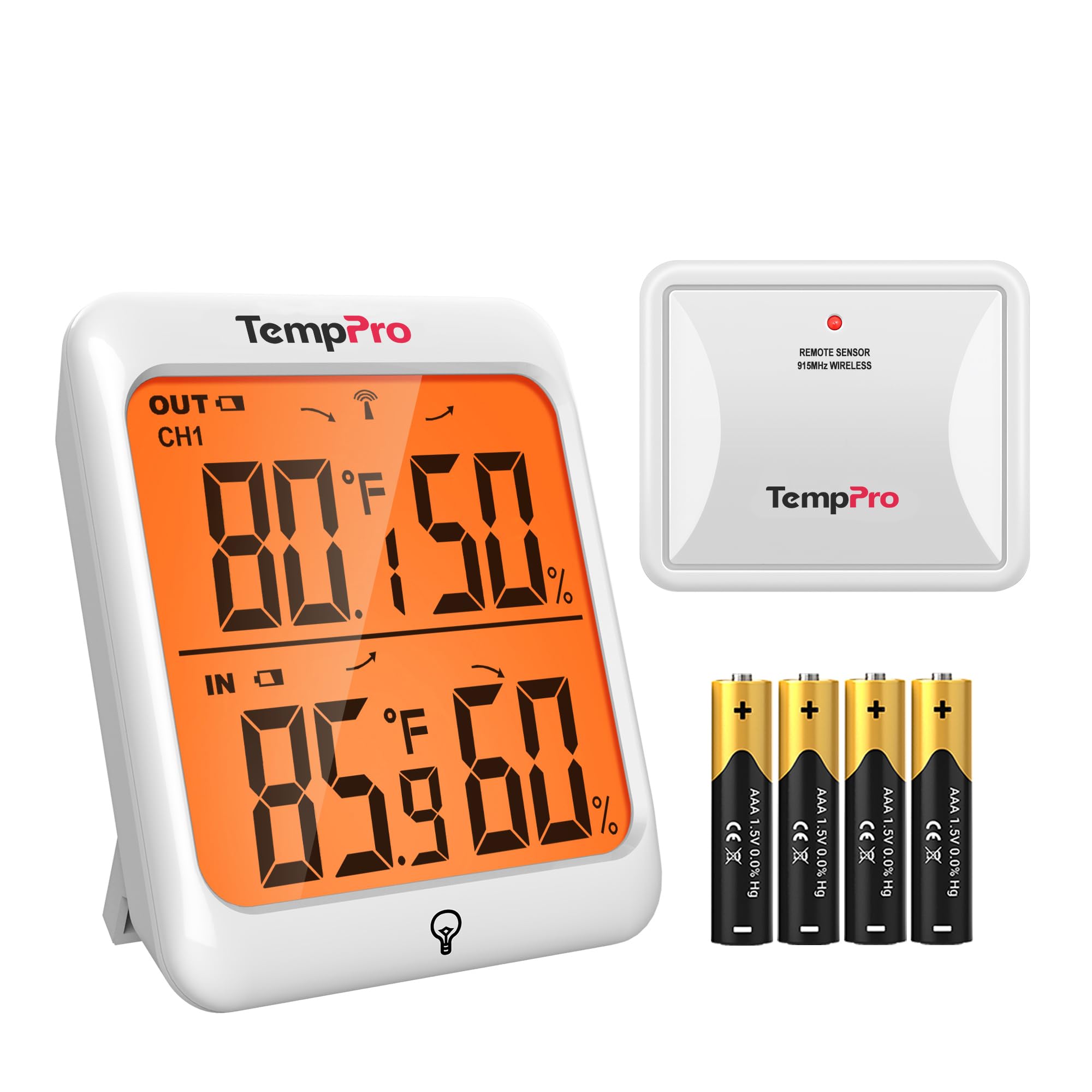 ThermoPro TP63C İç ve Dış Mekan (Sensörlü) Dijital Sıcaklık ve Nem Ölçer