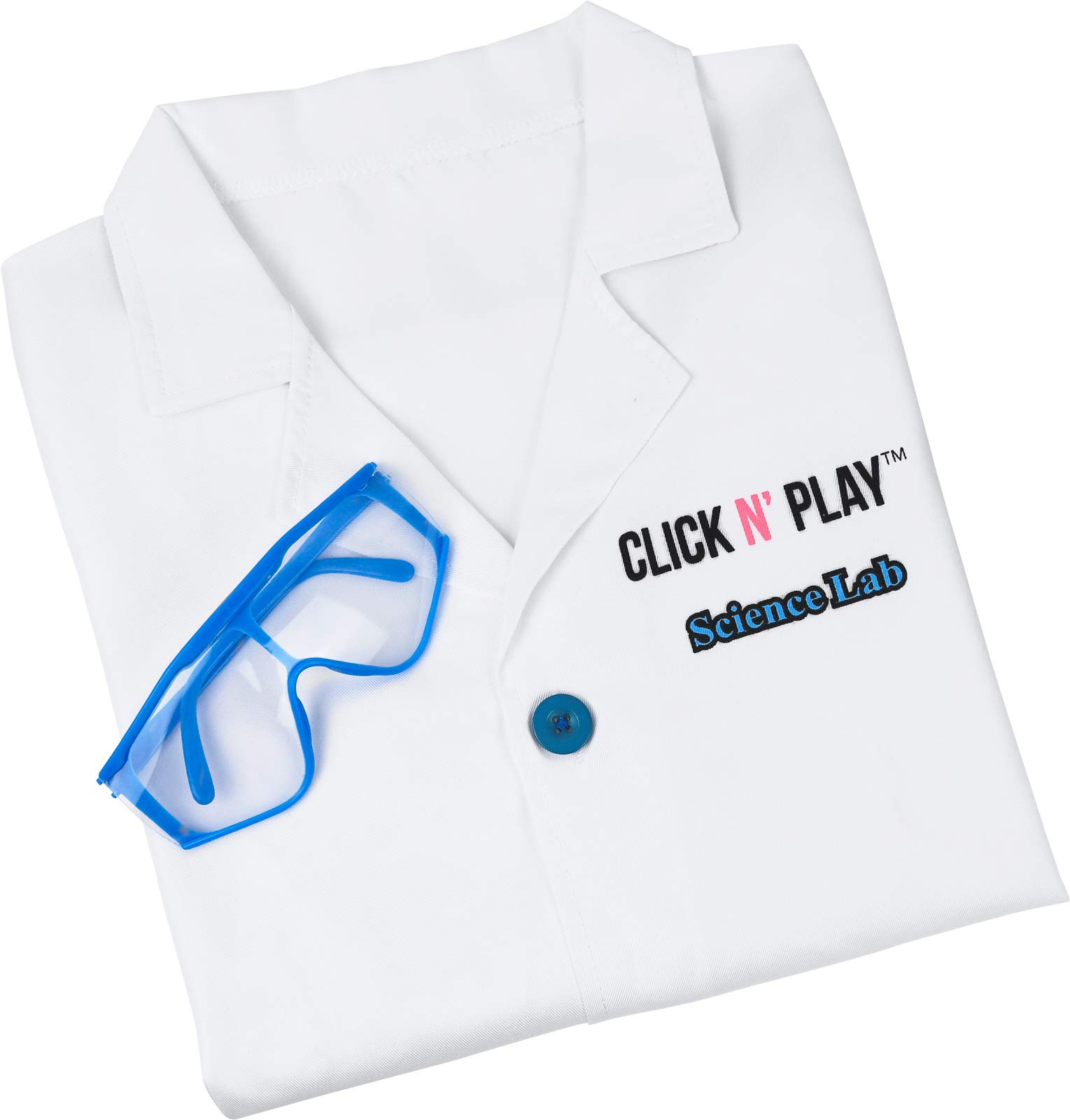 Click N' Play Bilim Laboratuvarı Rol Oyunu Kıyafet Seti Beyaz