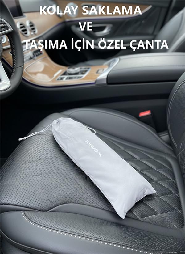 Ev Araç İçi Süpürge 18.000Pa Güçlü Emiş,9 Adet Aksesuar Üfleme Fonksiyonlu, Taşınabilir Mini Süpürge