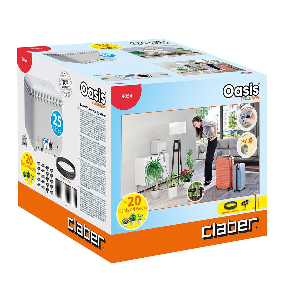 Claber 8054 Oasıs Evolutıon Otomatik Saksı Sulama Sistemi