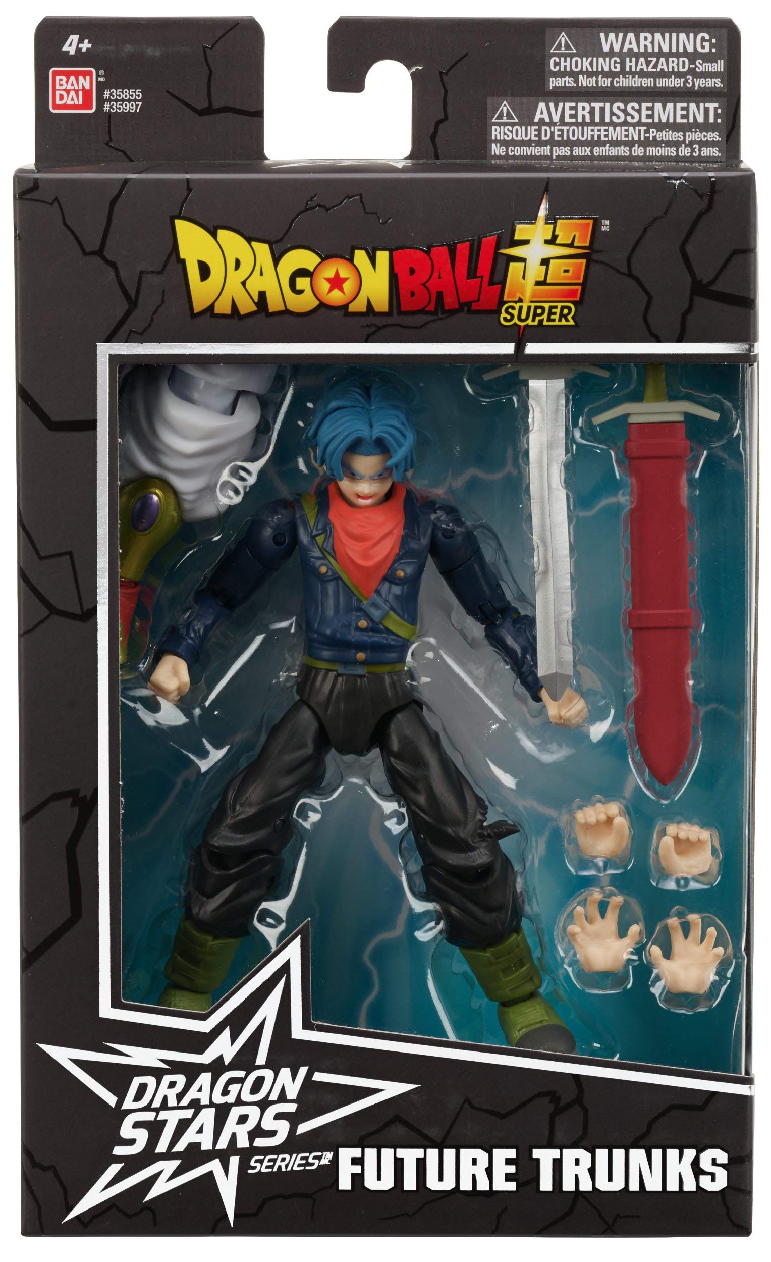 Bandai 16 Santimetre Dragon Ball Future Trunks Poz Verilebilir Figür - Dragon Stars