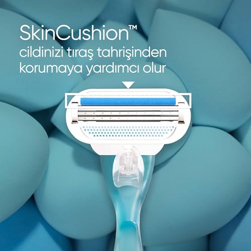 Gillette Venus Smooth Kadın Tıraş Makinesi ve 3 Adet Yedek Tıraş Bıçağı
