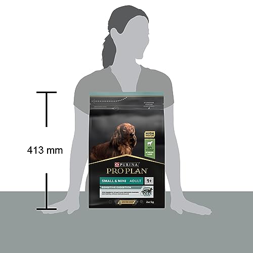 Purina Pro Plan Küçük Irk Yetişkin Köpekler İçin Kuzu Etli Köpek Maması, 3 Kilogram