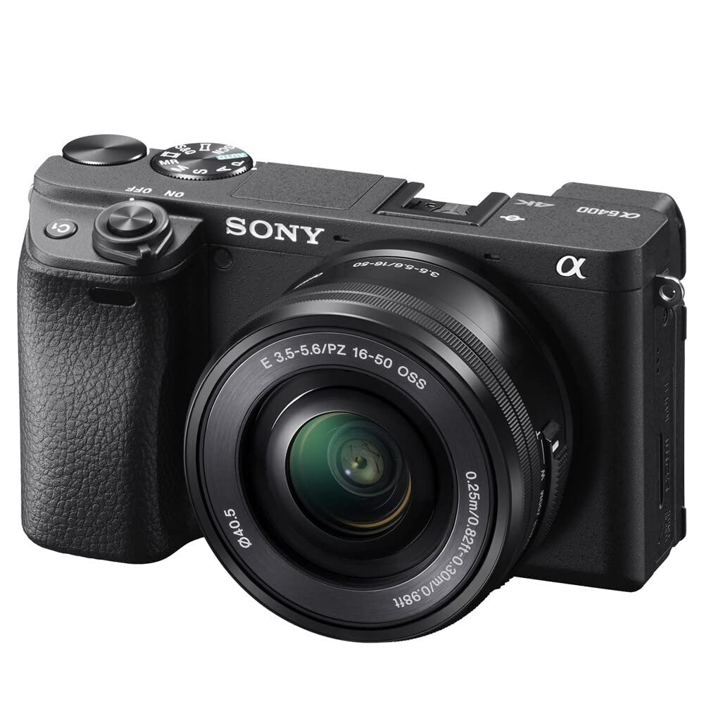 Sony Alpha a6400 APS-C Aynasız Fotoğraf Makinesi , 16-50 mm Power Zoom Lensli Kit (ILCE-6400L) (Sony Eurasia Garantili)