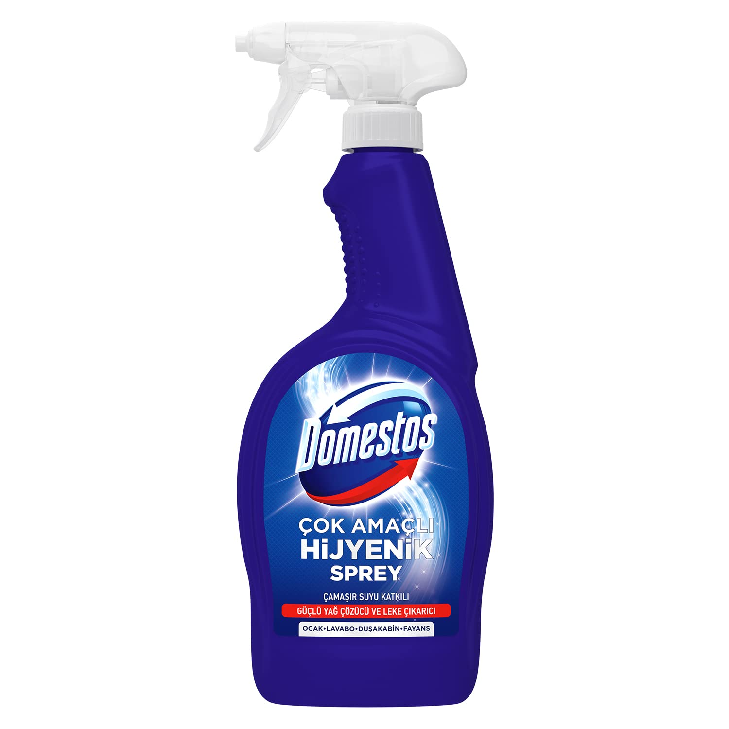 Domestos Çok Amaçlı Hijyenik Çamaşır Suyu Katkılı Temizlik Spreyi 750 mL
