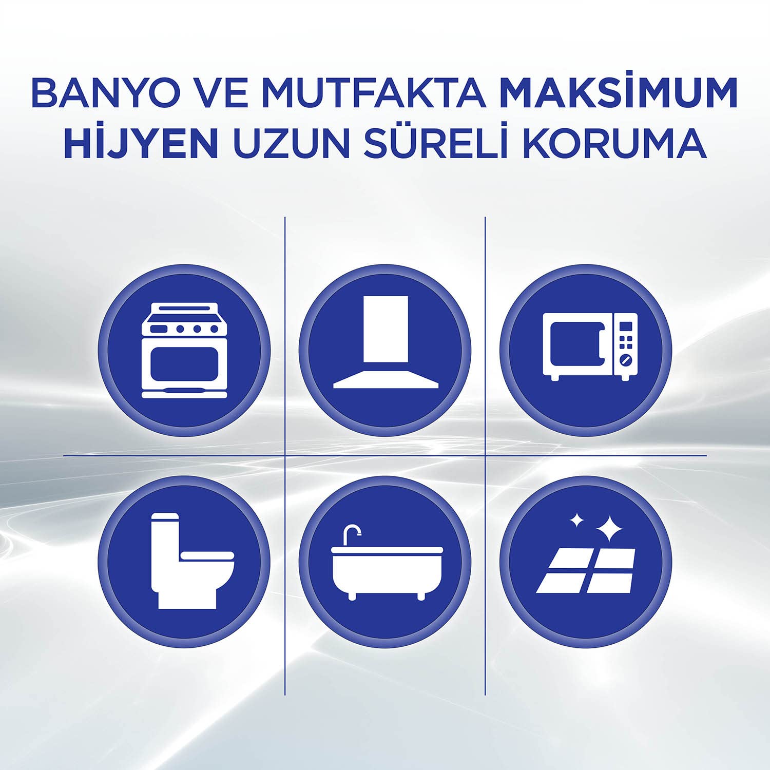 Domestos Çok Amaçlı Hijyenik Çamaşır Suyu Katkılı Temizlik Spreyi 750 mL