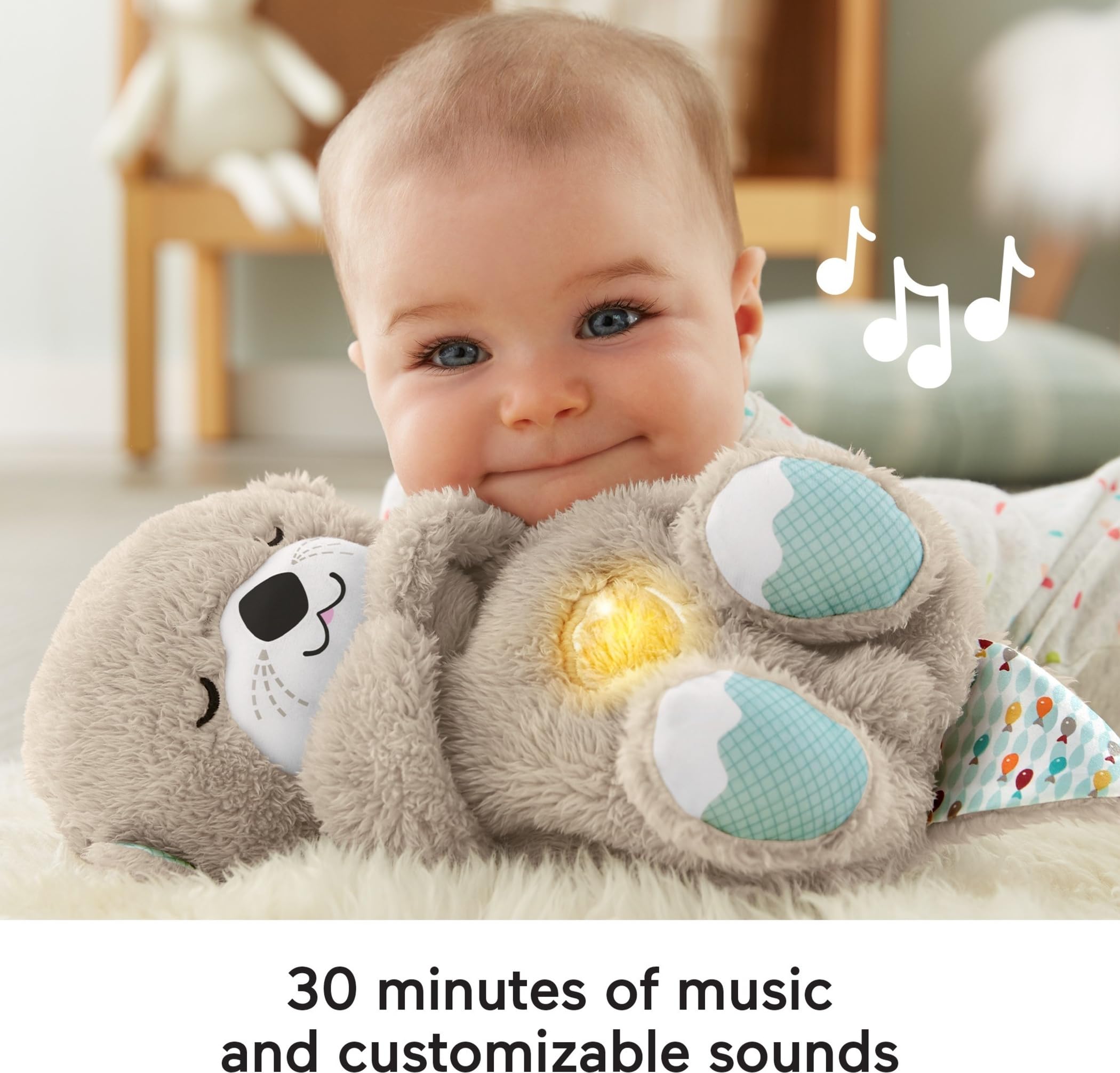 Fisher-Price Uyku ve Oyun Arkadaşı Su Samuru Fisher-Price Uyku ve Oyun Arkadaşı Su Samuru, Müzikli P