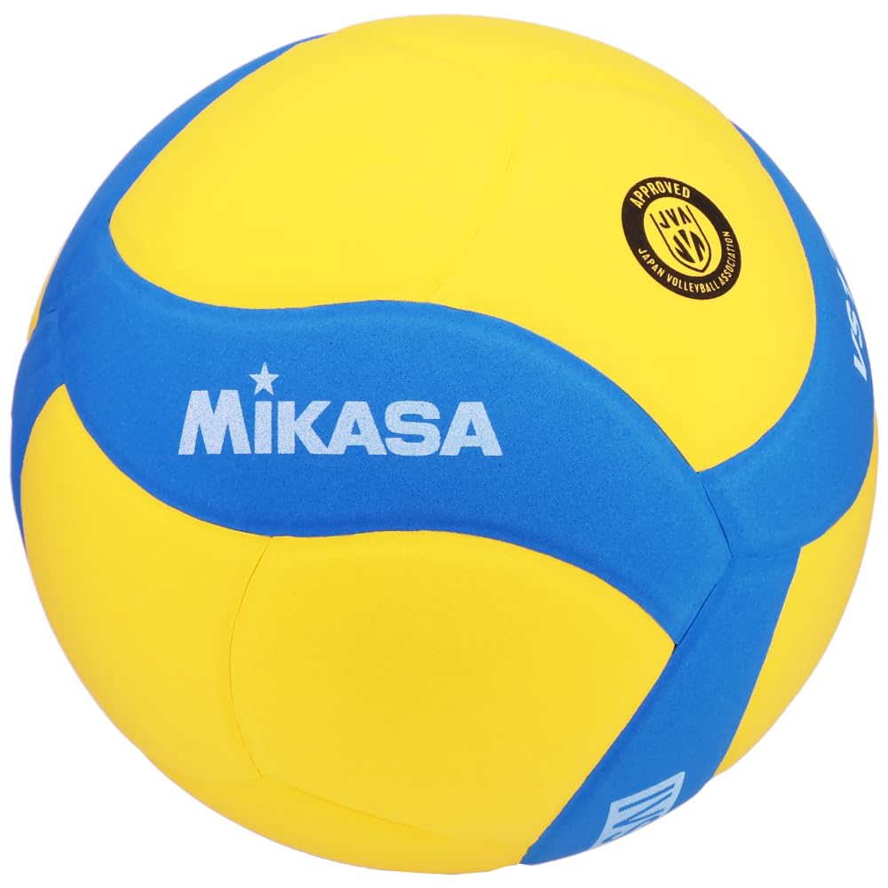 Mikasa Sports Unisex - Yetişkin VS170W-Y-BL voleybol topu, mavi, 5