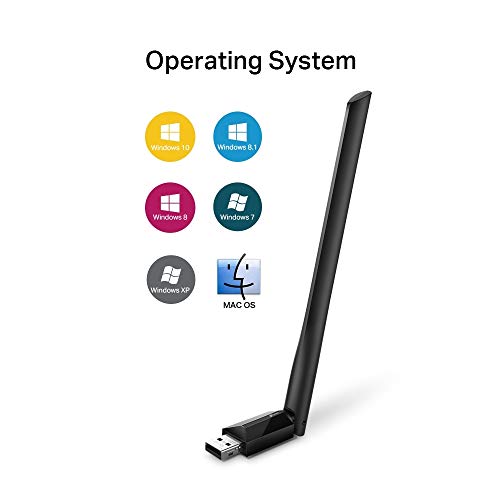TP-Link Archer T2U Plus, AC 600 Mbps Antenli Wireless USB Adaptör