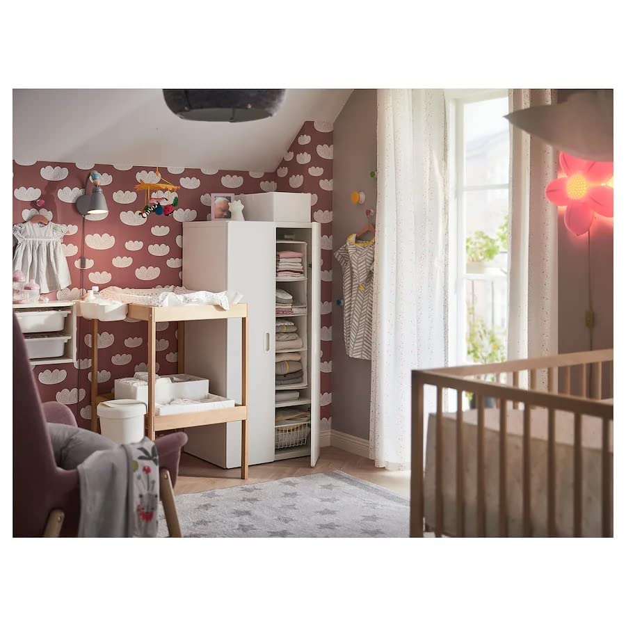 IKEA Snıglar Bebek Alt Değiştirme Masası MeridyenDukkan Kayın Görünümlü, 72x53 cm