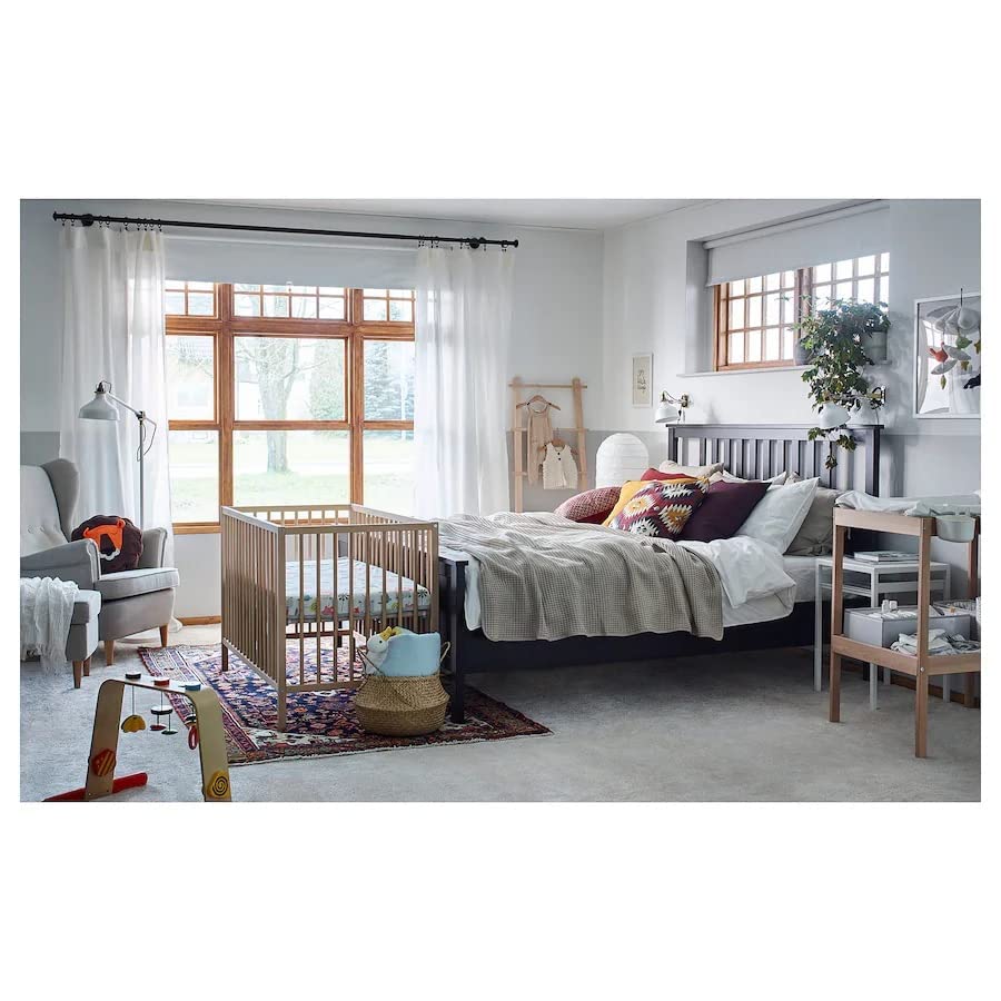 IKEA Snıglar Bebek Alt Değiştirme Masası MeridyenDukkan Kayın Görünümlü, 72x53 cm