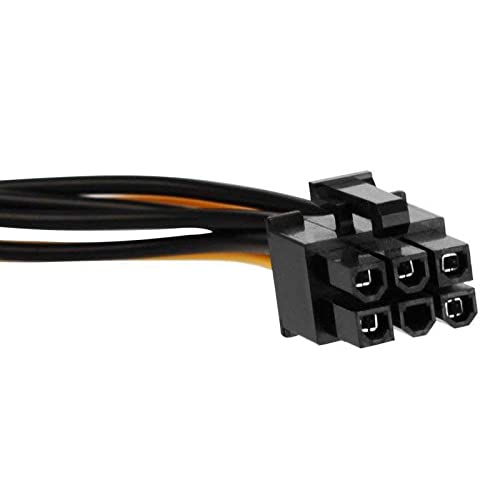 Alfais 4582 15 Pin SATA to 6 Pin Ekran Kartı Power Anakart Güç Kablosu