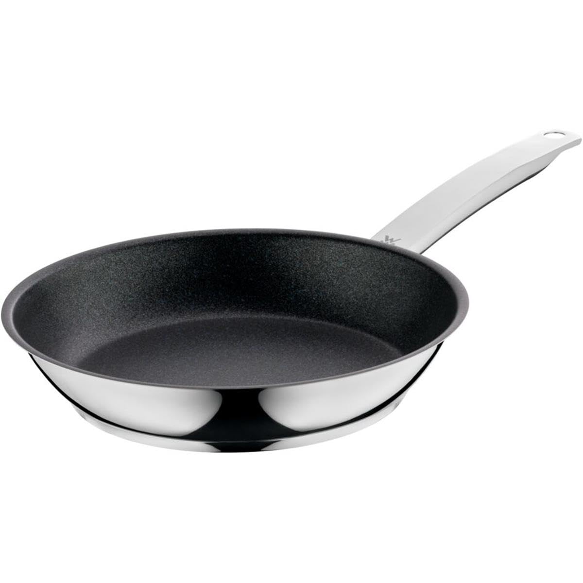WMF Permadur Advance kızartma tavası indüksiyonlu 24 cm, paslanmaz çelik tava, Cromargan paslanmaz ç