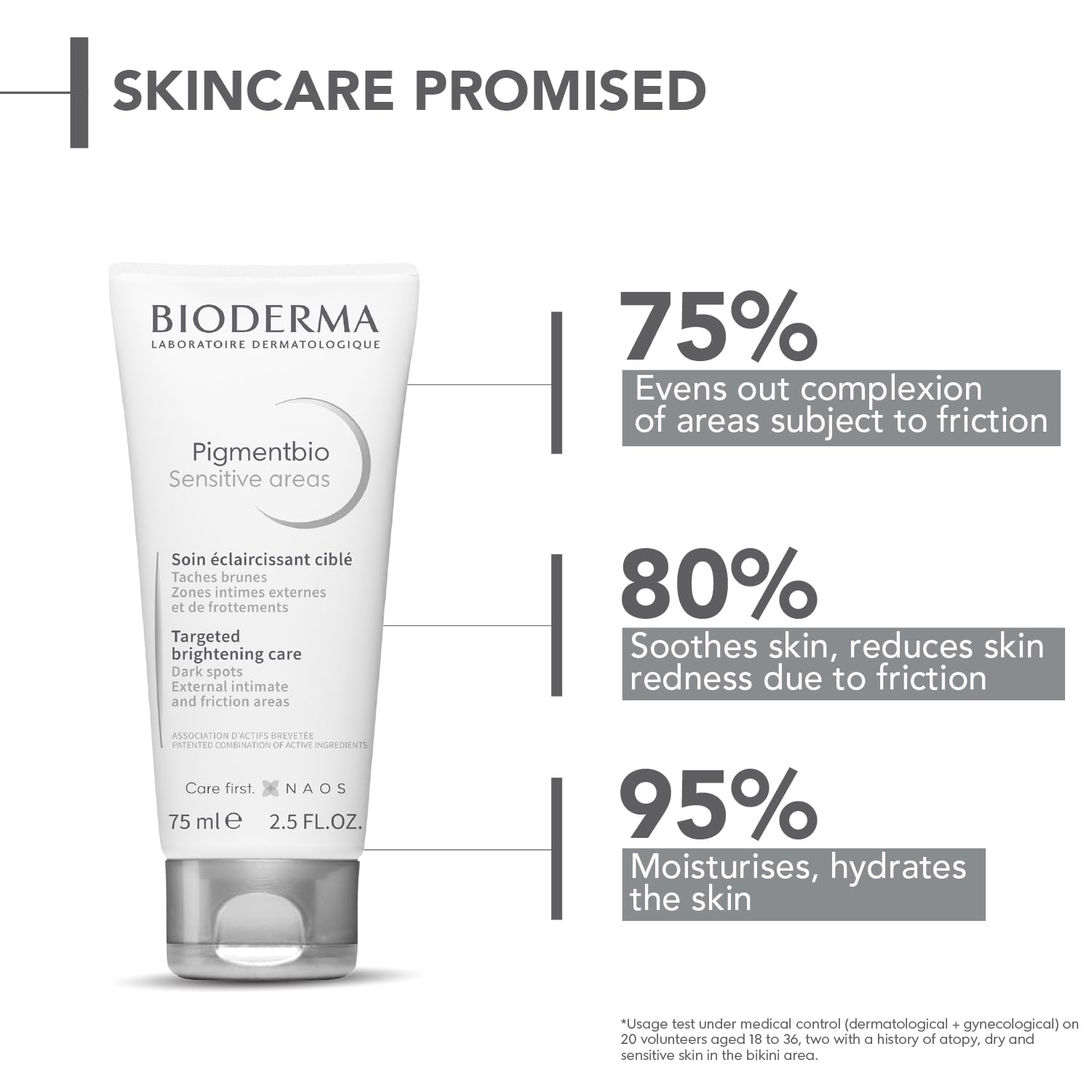 Bioderma Pigmentbio Sensitive Areas Genital Bölge, Eklem Bölgeleri Kararma Karşıtı Aydınlatıcı Krem 75 ml