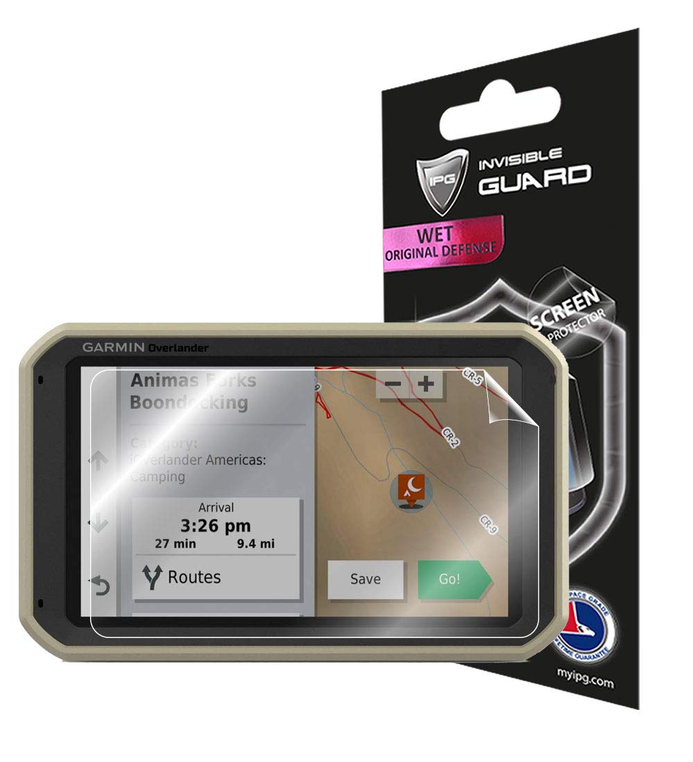 IPG Garmin Overlander 7 inch Navigasyon GPS Görünmez Ekran Koruyucu