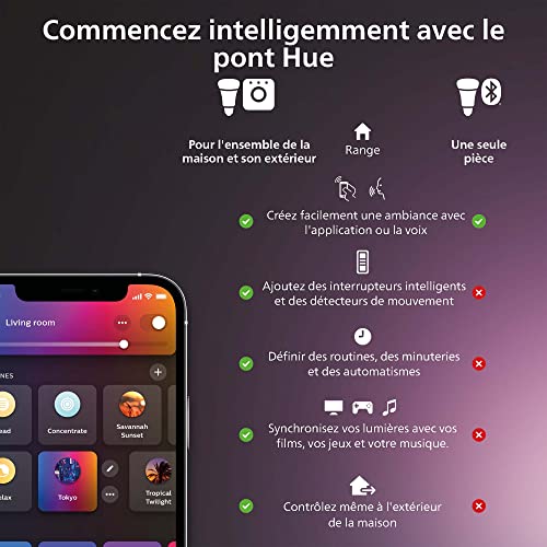 Philips Hue GO V2 Taşınabilir Akıllı Led Masa Lambası, Bluetooth Özellikli, Beyaz ve Renkli