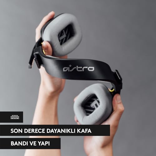 Logitech G ASTRO A10 Kablolu Oyuncu Kulaklığı, Xbox ile Uyumlu, Çevirmeli Sessiz Boom Mikrofon, 32 mm Dinamik Sürücüler, Üstün Konfor için Kafa Bandı, Siyah