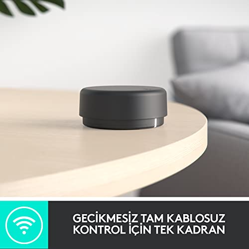 Logitech Z407 2.1 Bluetooth Hoparlör Sistemi, Subwoofer, Kompakt Tasarım, Kontrol Kadranı, 20 m Kablosuz Kullanım Mesafesi, 80 W, Siyah