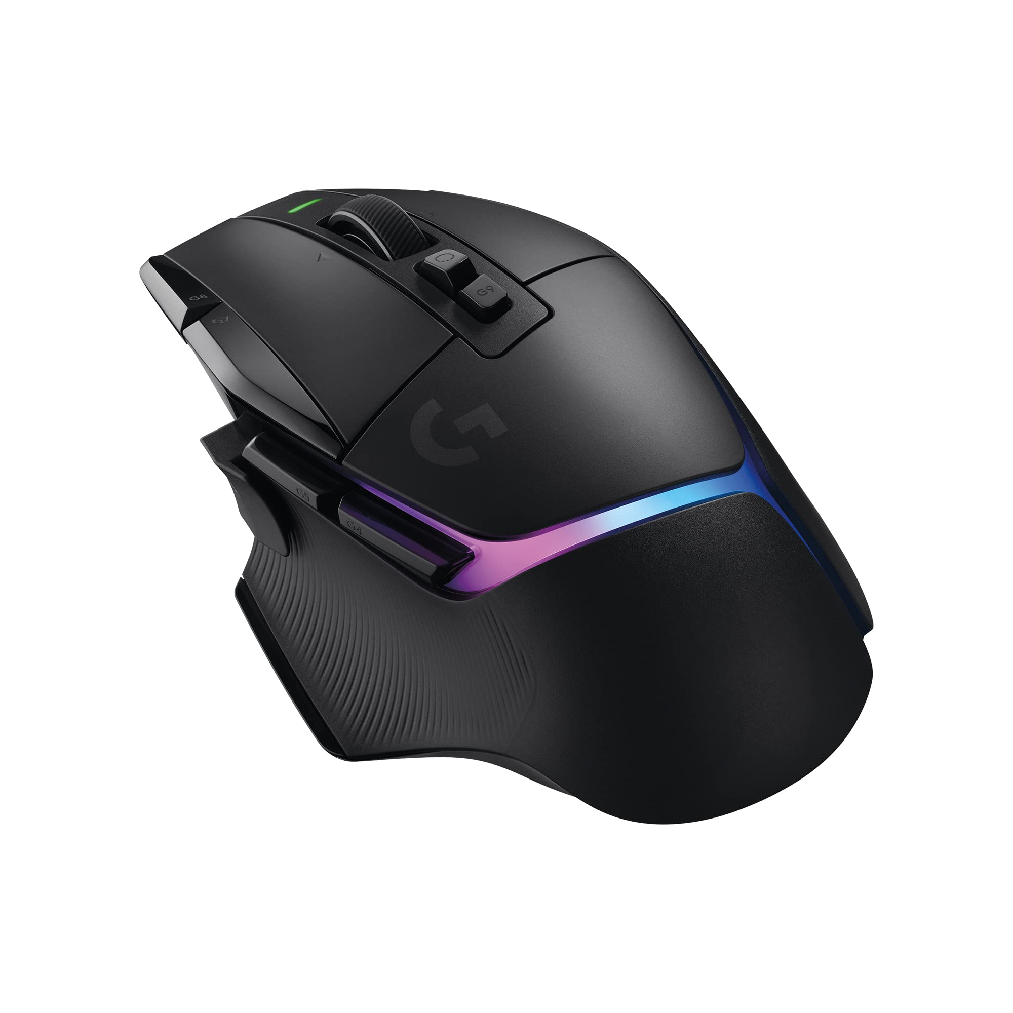 Logitech G502 X PLUS LIGHTSPEED Kablosuz Oyun Mouse'u, LIGHTSYNC RGB Aydınlatma, LIGHTFORCE Hibrit Anahtarlı Optik Mouse, HERO 25K Oyun Sensörü, MacOS, Windows ve PC ile Uyumlu, Siyah