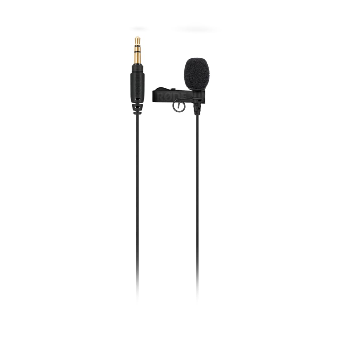 RODE Lavalier GO, Wireless GO Serisi ile Uyumlu Profesyonel Lavalier Mikrofon, 3.5 mm Jak, 4.5 mm Ka