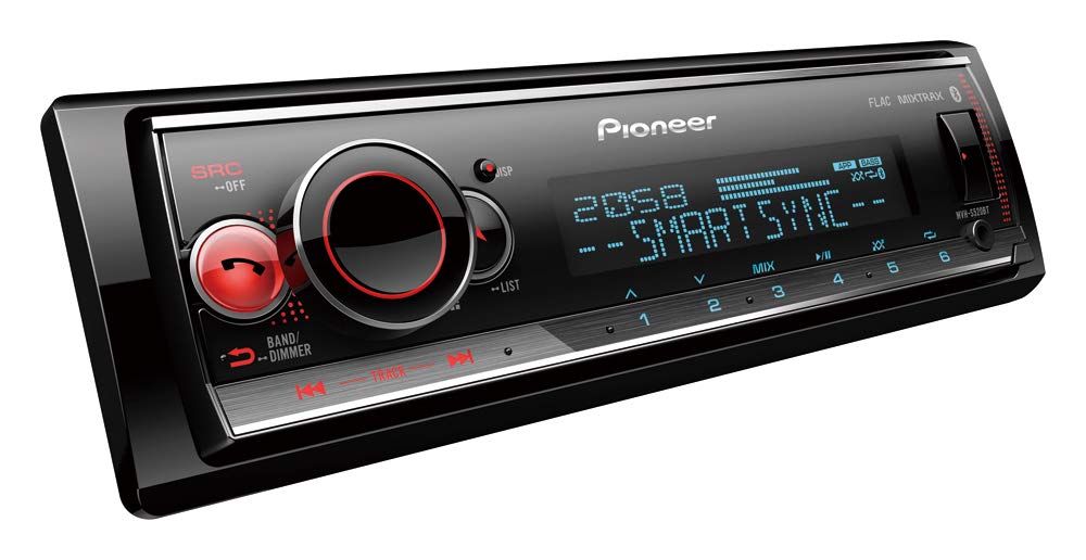 Pioneer MVH-S520BT Bluetooth USB li Oto Teyp