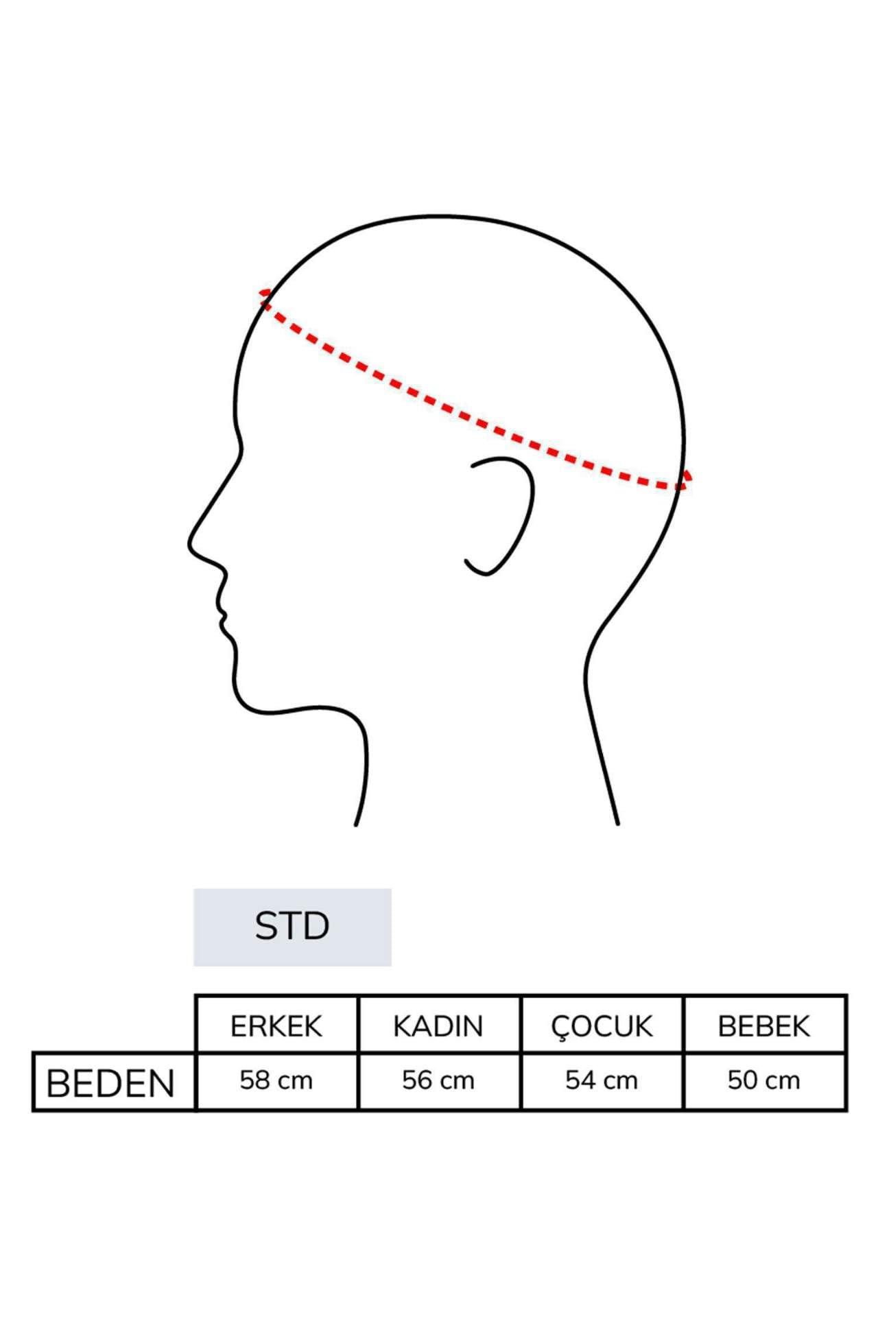 DeFacto Etiket Baskılı Gabardin Beyzbol Basketbol Şapkası Erkek Çocuk, 5-9 Yaş, B7907A825SM, Çok Renkli-KR1, Erkek Çocuk