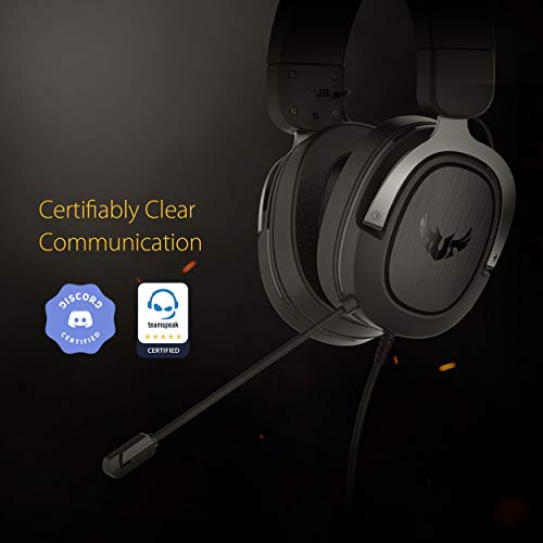 Asus TUF Gaming H3 Gun Metal 7.1 Surround 3.5mm Kablolu Gaming Kulaklık
